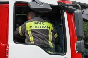 В Кузнечихе локализовали пожар на 150 кв. м